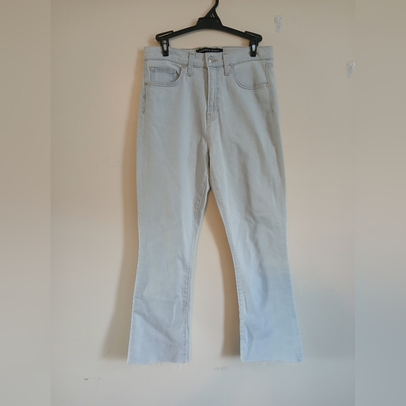Veronica Beard Carly Kick Flare High Rise Jeans *FLAW* Size 27 - Picture 1 of 5